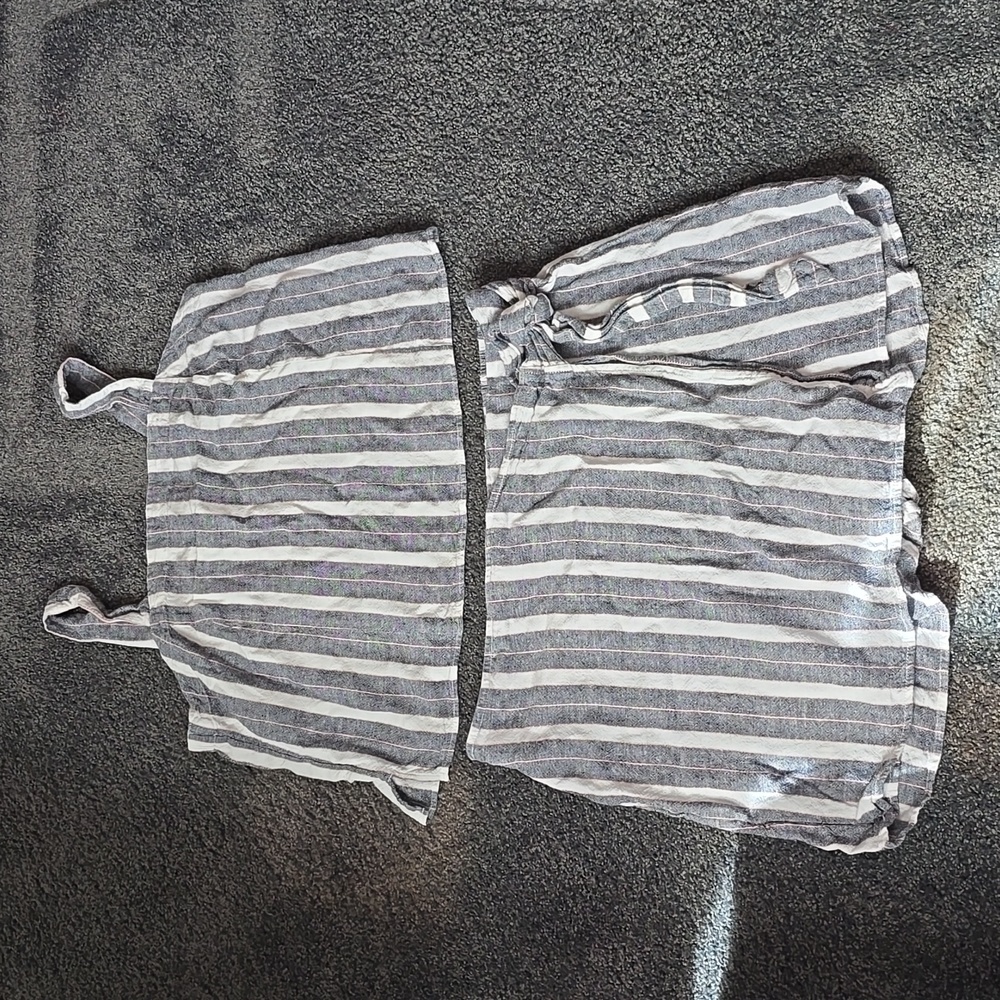 Loft linen skort and tank set